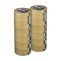 Упаковочная лента, 50 мм*120 м, 50 мкм, прозрачная Klebebander