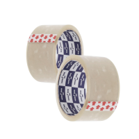 Упаковочная лента, 75 мм*57 м, 40 мкм, прозрачная, Klebebänder