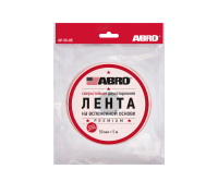 Лента двухсторонняя на вспененной PE основе белая Премиум (50 мм х 5 м)