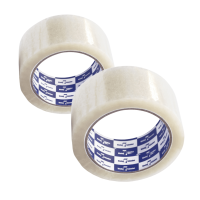 Упаковочная лента, 50 мм*57 м, 40 мкм, прозрачная, Klebebänder