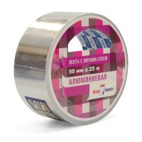 Алюминиевая лента, 50 мм*25 м, 50 мкм, в и/у, Klebebänder