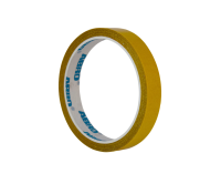 Лента двухсторонняя на PET основе прозрачная (15 мм х 10 м)